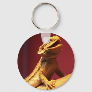 Happy Bearded Dragon Sleutelhanger