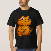 Happy Beardie T-shirt (Voorkant)