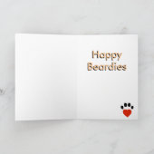Happy Beardies Verjaardag Kaart (Binnen)