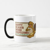 Happy Beaver Drinkware 2 Magische Mok (Links)