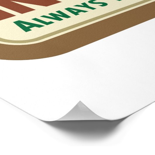 Happy Beaver Poster (Hoek)