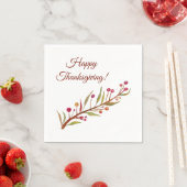 Happy Bedankt geven Napkins Servet (Insitu)