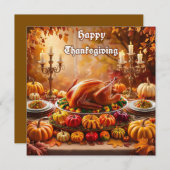 Happy Bedankt geven Save The Date (Voorkant / Achterkant)