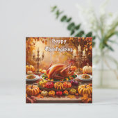 Happy Bedankt geven Save The Date (Staand voorkant)