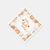 Happy Bedankt geven Servet (Hoek)