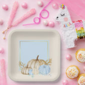 Happy bedankt met papieren Bord (Feest)