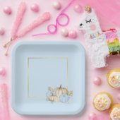 Happy bedankt met papieren Bord (Feest)