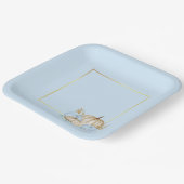 Happy bedankt met papieren Bord (Gebogen)