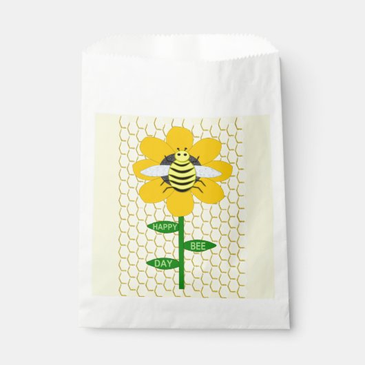 Happy bee Day Birthday Bumblebee Bedankzakje (Voorkant)