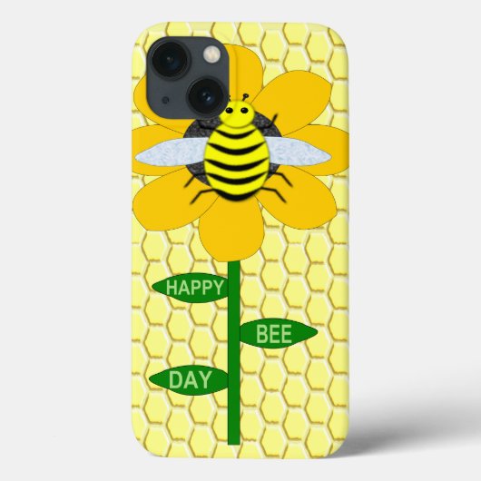 Happy bee Day Birthday Bumblebee Case-Mate iPhone Case (Achterkant)
