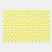 Happy bee Day Birthday Bumblebee Inpakpapier Vel (Voorkant 3)