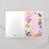 Happy bee Day Birthday Kaart (Buiten Laag)