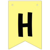 Happy Bee Day BumbleBee Verjaardag Vlaggetjes (Tweede vlag)