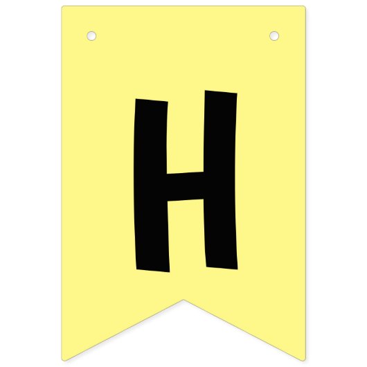 Happy Bee Day BumbleBee Verjaardag Vlaggetjes (Tweede vlag)