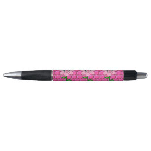 Happy bee Day Girl Pink Birthday Bumblebee Pen