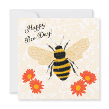 Happy Bee-Day Kaart