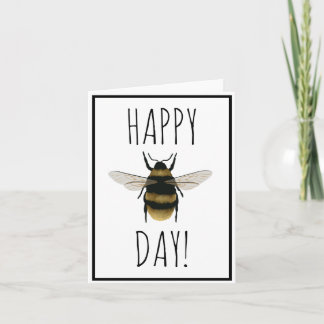 Happy Bee Day Kaart