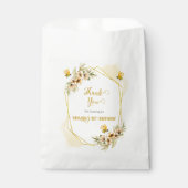 Happy Bee-day Waterverf Verjaardagsfeestgeschenk e Bedankzakje (Voorkant)