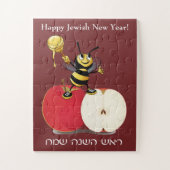 Happy Bee en Honey 30 stuks Legpuzzel (Verticaal)