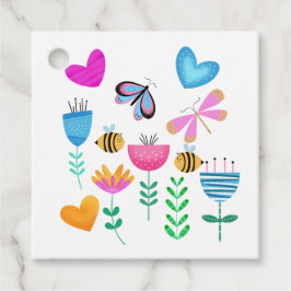 Happy Bee Garden Bedankjes Labels