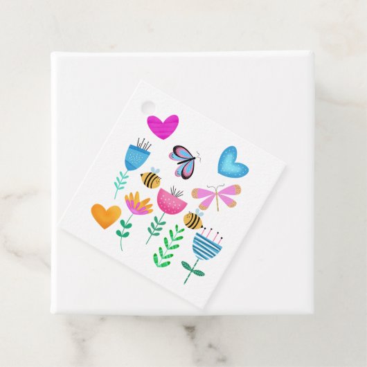 Happy Bee Garden Bedankjes Labels (In situ)