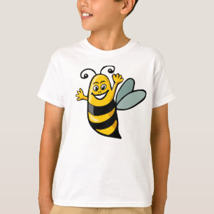 Happy Bee - Gepersonaliseerd T-shirt