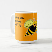 Happy Bee Koffiemok (Voorkant links)