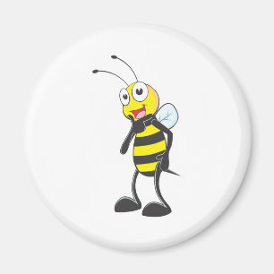 Happy Bee Magneet