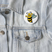 Happy Bee Ronde Button 5,7 Cm (In situ)