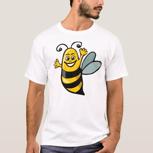 Happy Bee T-shirt (Voorkant)