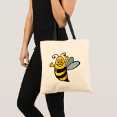 Happy Bee Tote Bag (Voorkant (product))