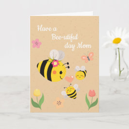 Happy Bee-utiful Day Verjaardag Kaart