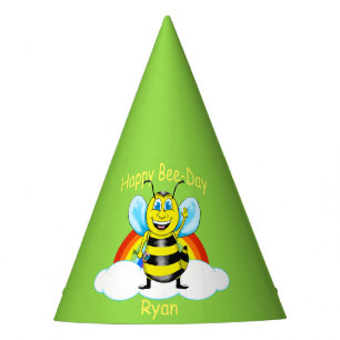 Happy Bee Verjaardag Pet () Feesthoedjes