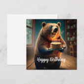 Happy beer Birthday Kaart (Voorkant / Achterkant)