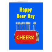 Happy Beer Day Birthday (Voorkant)