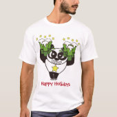 Happy Beer Feestdagen T-shirt (Voorkant)