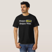 Happy Beer Happy Man R T-shirt (Voorkant volledig)