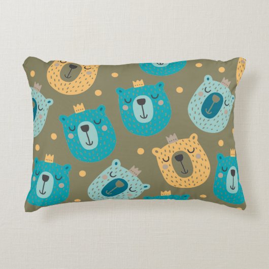 Happy Beer Kings Accent Kussen (Voorkant)