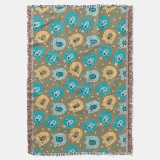 Happy Beer Kings Deken (Voorkant Verticaal)