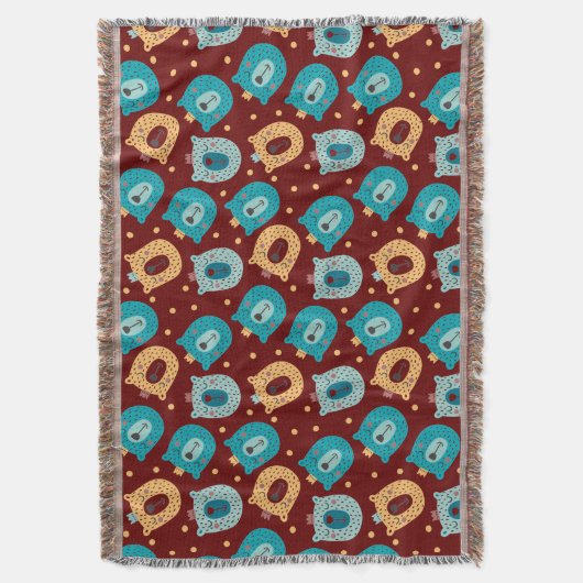 Happy Beer Kings Deken (Voorkant Verticaal)