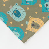 Happy Beer Kings Fleece Deken (Hoek)