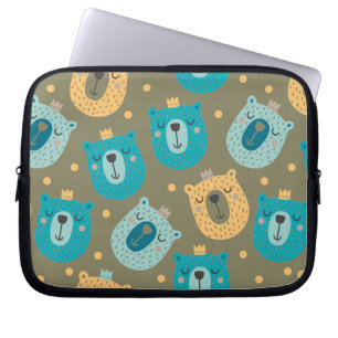 Happy Beer Kings Laptop Sleeve