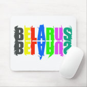 Happy Belarus Colorful Letters Muismat (Met muis)