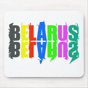 Happy Belarus Colorful Letters Muismat