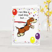 Happy Belated Birthday Kaart (Gele Bloem)