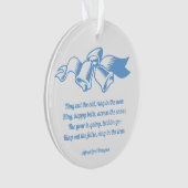 Happy Bells, Ring in het nieuwjaar Ornament (voorkant)