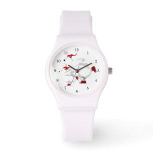 Happy Beren Watch - Kerstmis Horloge