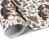 Happy Berner Feestdagen Cadeaupapier (Rol Hoek)