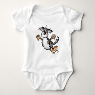 Happy Bernese Mountain Dog Cartoon T-Shirt
