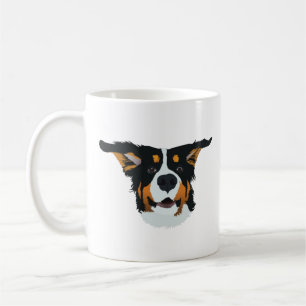 Happy Bernese Mountain Dog Koffiemok